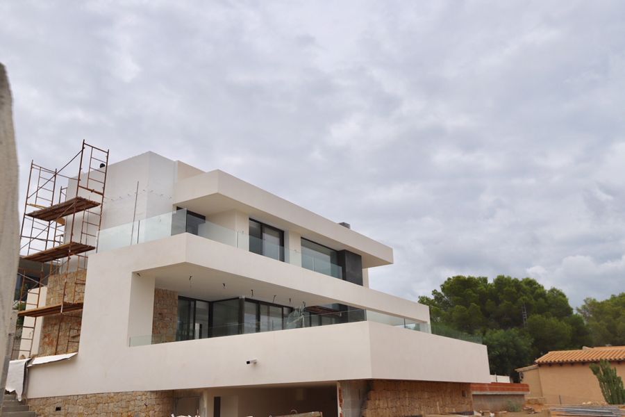 Villa moderna con vistas al mar Moraira.