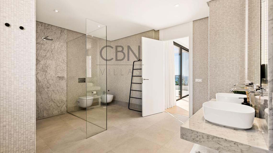 Villa moderna con espectaculares vistas en Cabo Pino, Marbella